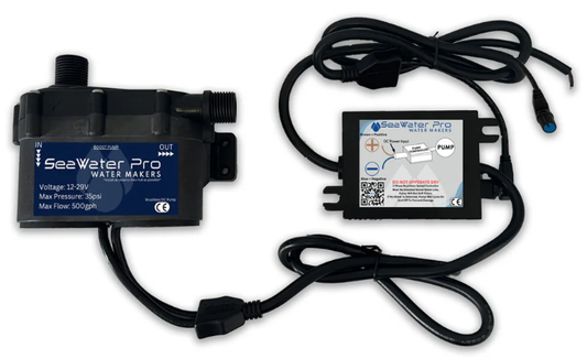 SeaWater Pro Boost Pump 500GPH 12V-24V