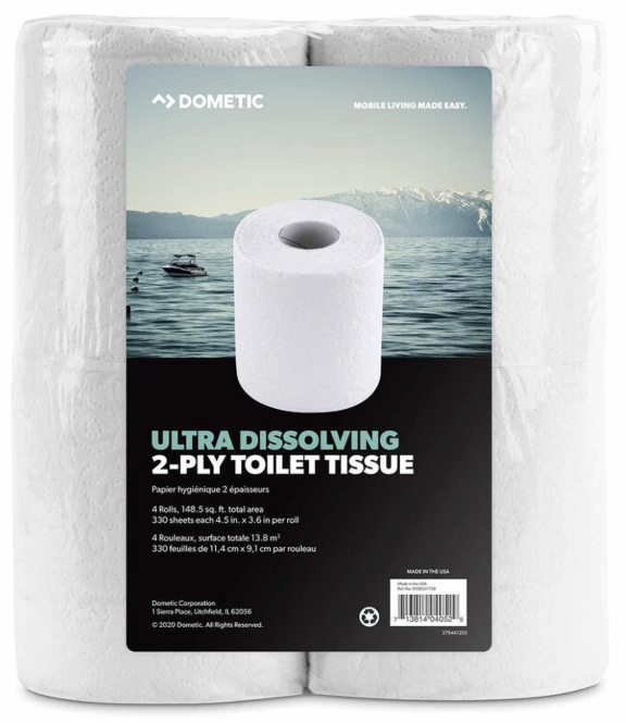 Dometic/Sealand toilet tissue 2-PLY
